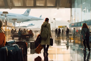 Movimento de passageiros nos aeroportos nacionais, em 2023, ultrapassou os níveis de 2019 - Dezembro de 2023