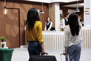 Resident travel continued on an upward trajectory